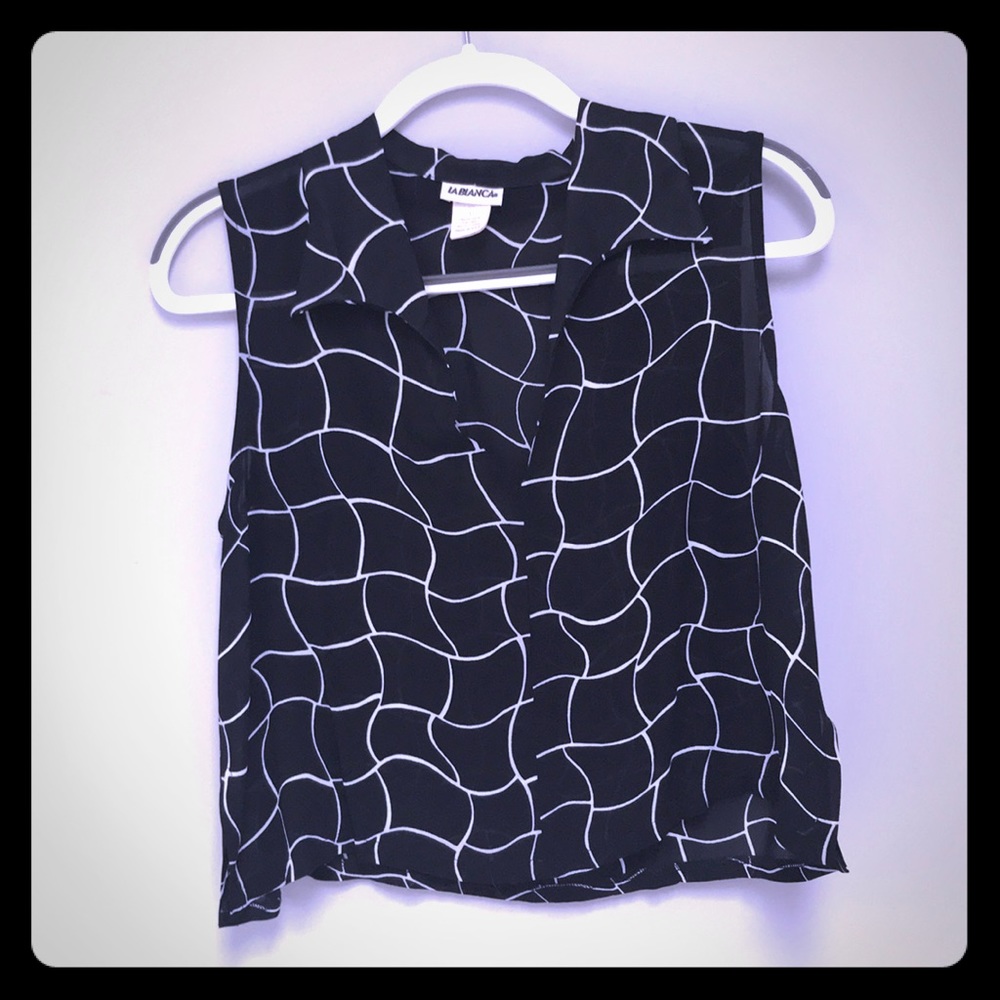Cropped Top by La Blanca Size L